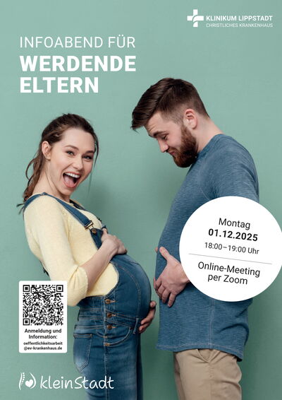 Bild Plakat 2025 ES Infoabend werdende Eltern