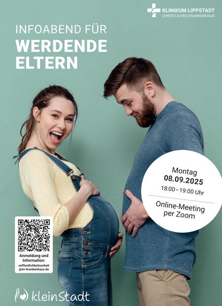 Bild Plakat 2025 ES Infoabend werdende Eltern