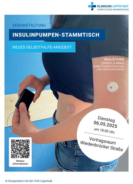 Bild Plakat Insulinpumpenstammtisch